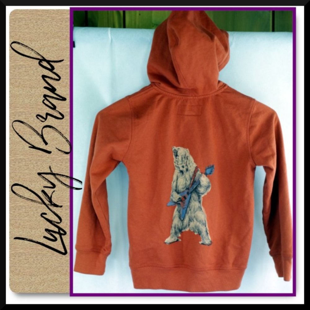 LUCKY BRAND Kids Zip-Up Hoodie